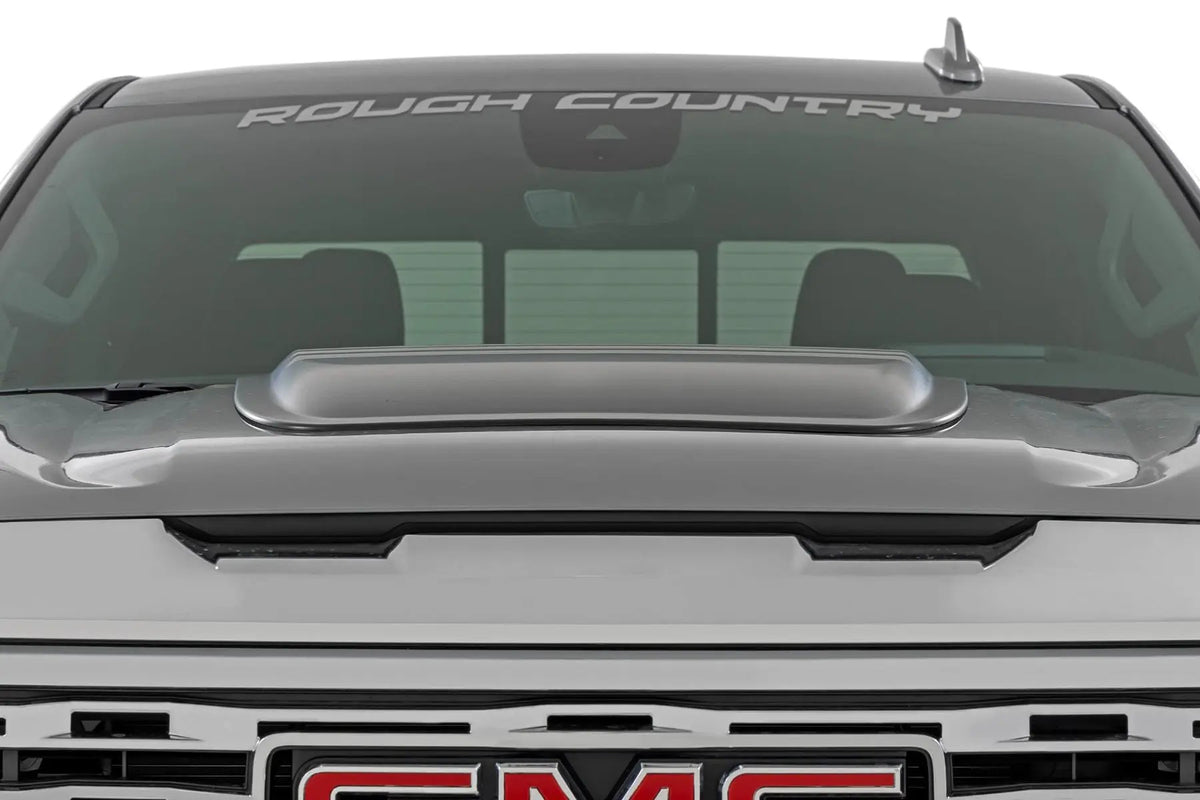 Hood Scoop | GBA Black | GMC Sierra 1500 2WD/4WD (2019-2026)