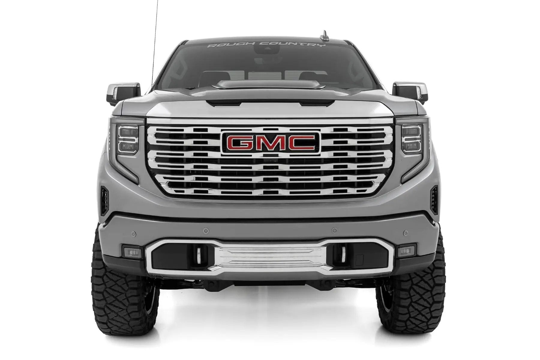 Hood Scoop | GBA Black | GMC Sierra 1500 2WD/4WD (2019-2026) by Rough Country