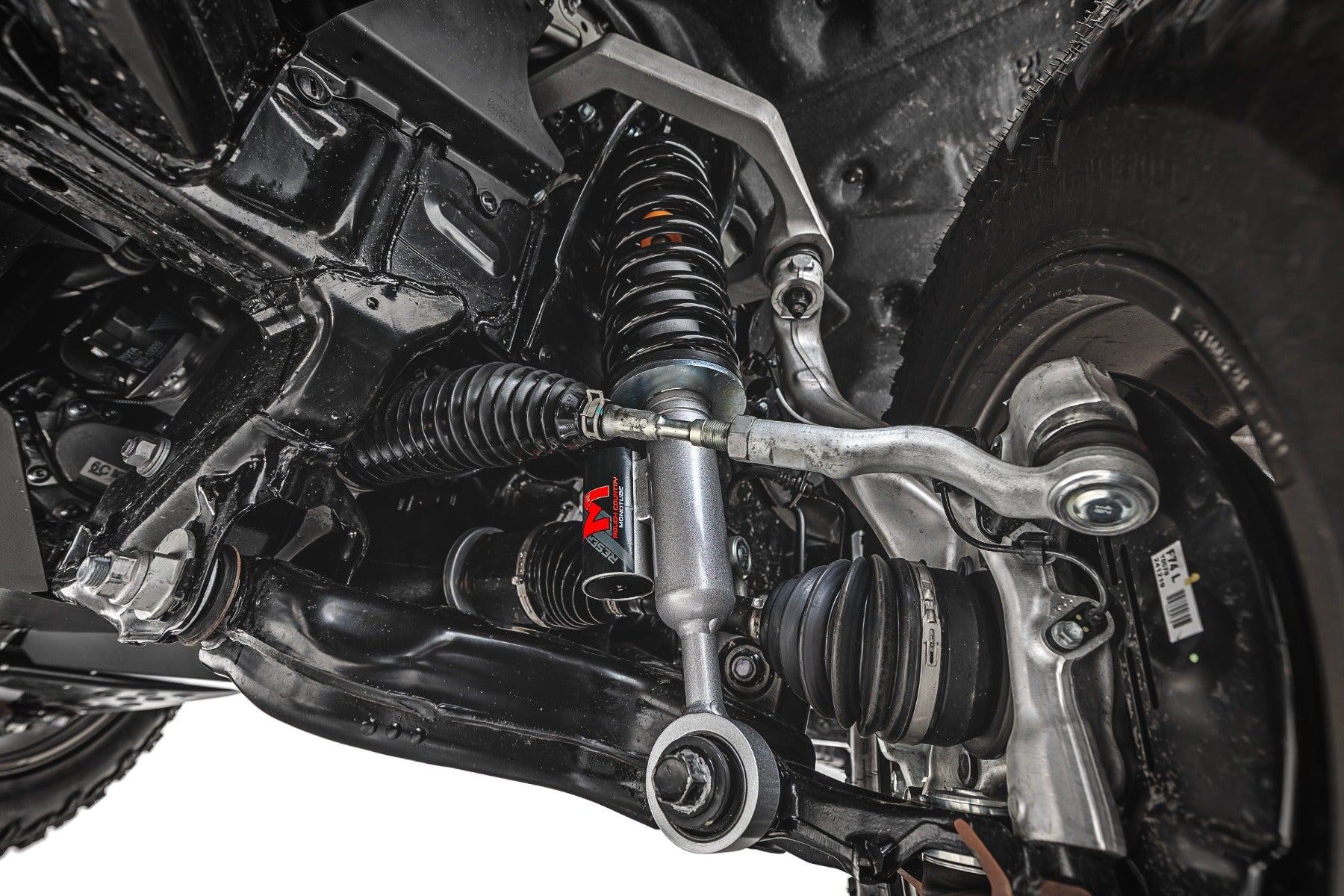 M1R Reservoir Loaded Struts | Adjustable Height | Front | 3.5 Inch | Toyota 4Runner (25-26) by Rough Country