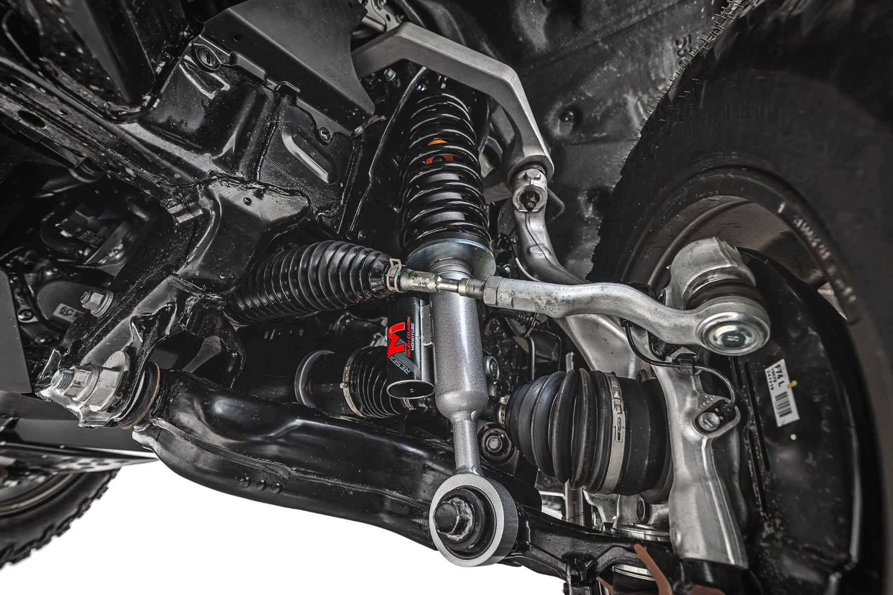 M1R Reservoir Loaded Struts | Adjustable Height | Front | Leveling | Toyota 4Runner (25-26) by Rough Country