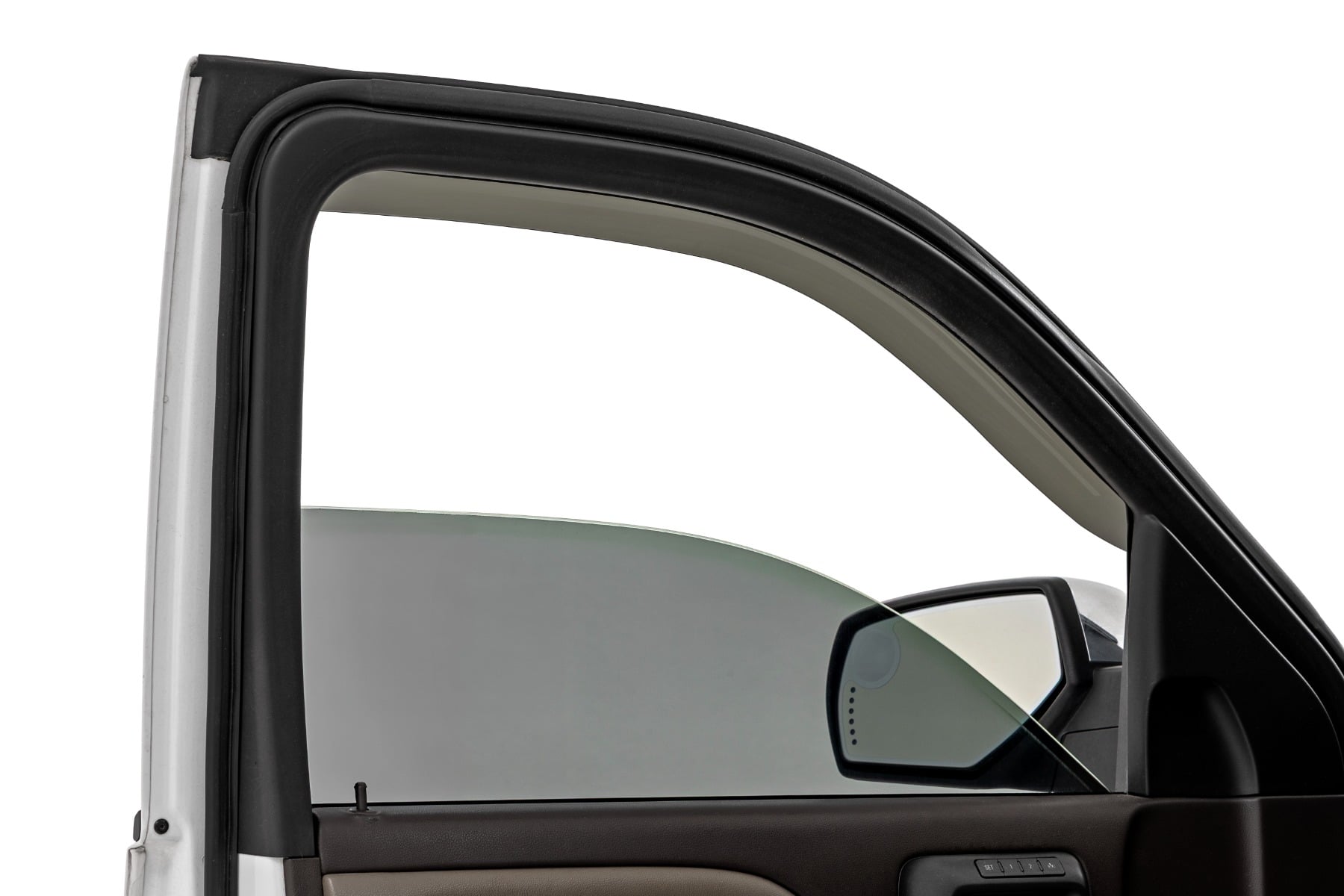 Side Window Deflectors | Tape On Rain Guard | Chevy/GMC 1500/2500HD/3500HD 2WD/4WD by Rough Country