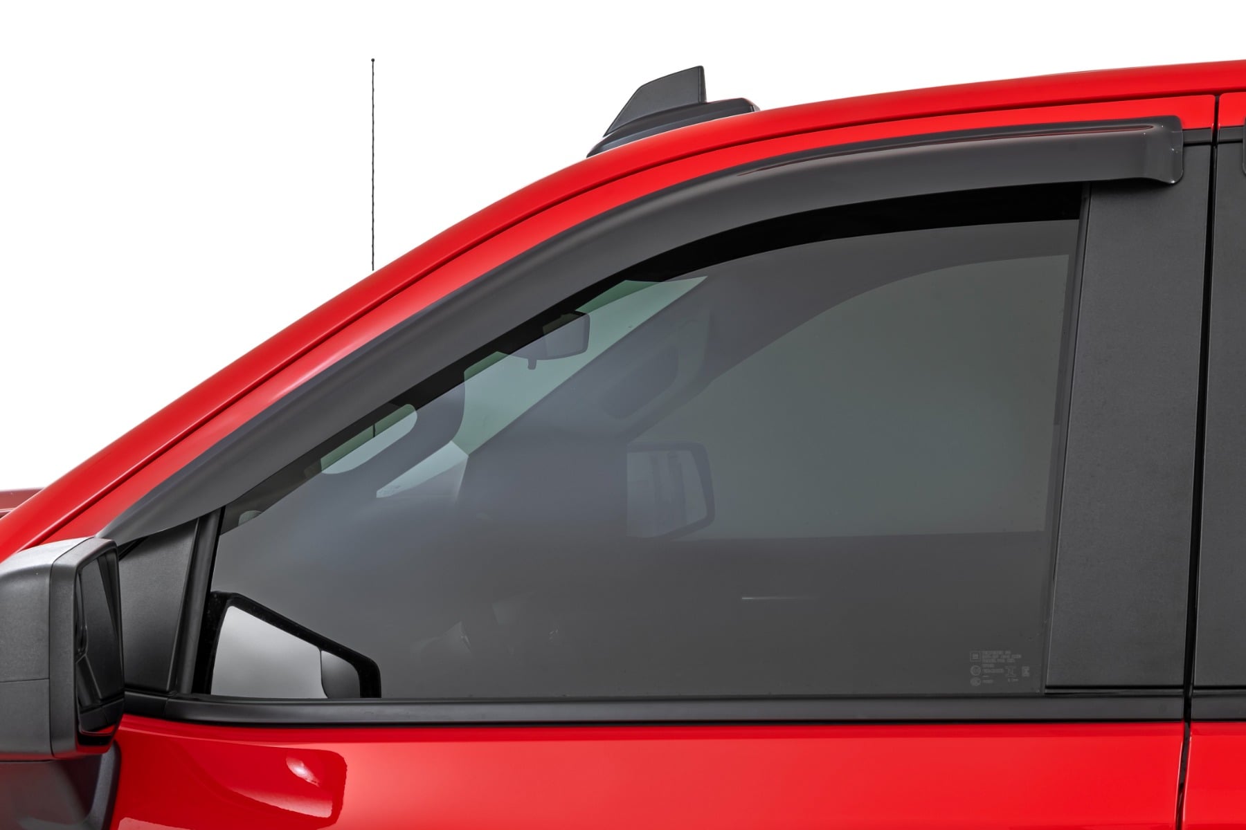 Side Window Deflectors | Tape On Rain Guard | Chevy/GMC 1500/2500HD/3500HD (19-26) by Rough Country