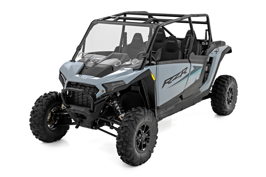 Vented Full Windshield | Scratch Resistant | Polaris RZR XP 4 1000 by Rough Country