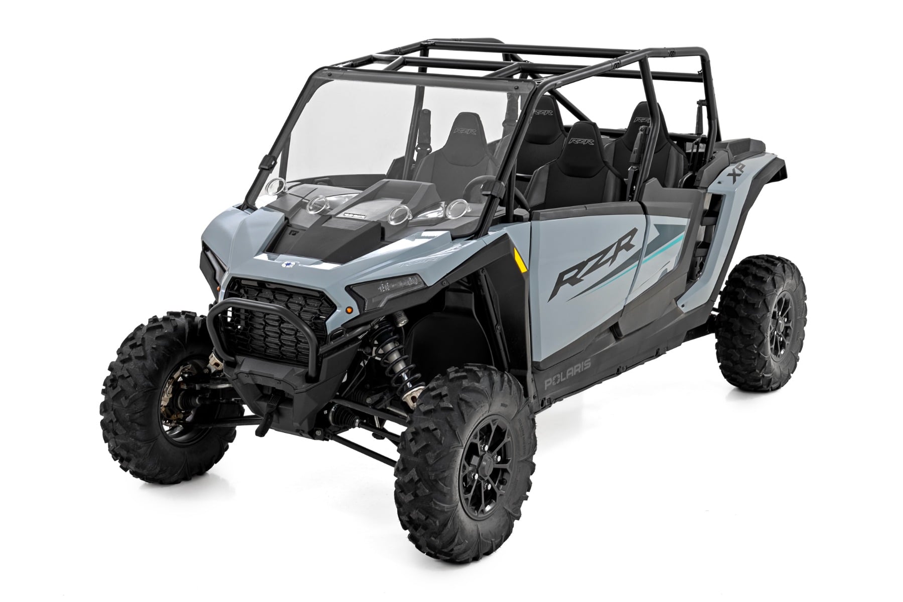 Vented Full Windshield | Scratch Resistant | Polaris RZR XP 4 1000 by Rough Country