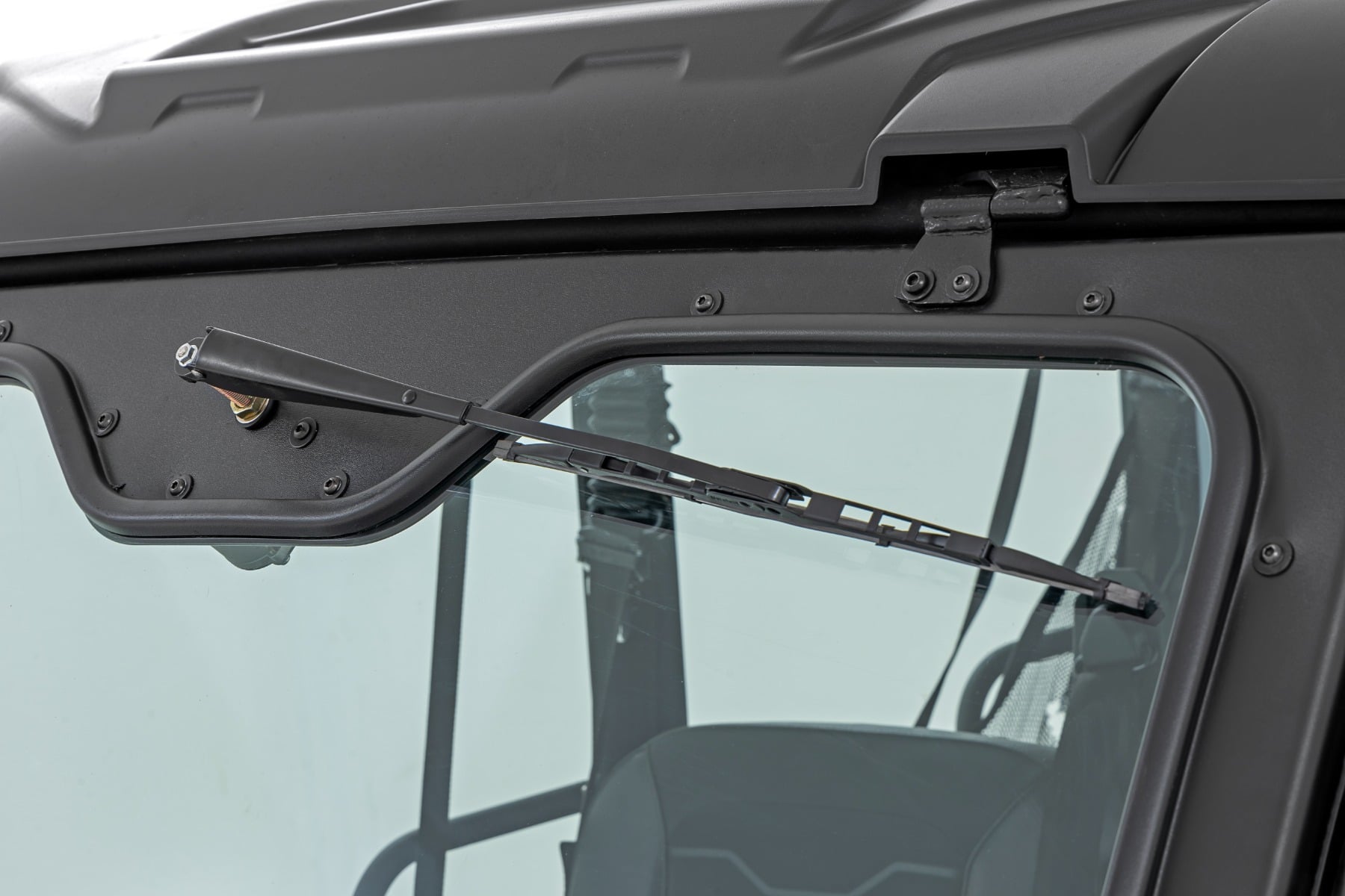 Universal UTV Powered Wiper w/Washer Tank | 16" Blade by Rough Country