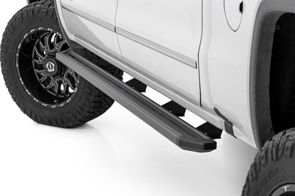Multi-Color LED Running Boards | Crew Cab | Chevy/GMC 1500/2500HD/3500HD (07-19 & Classic) by Rough Country
