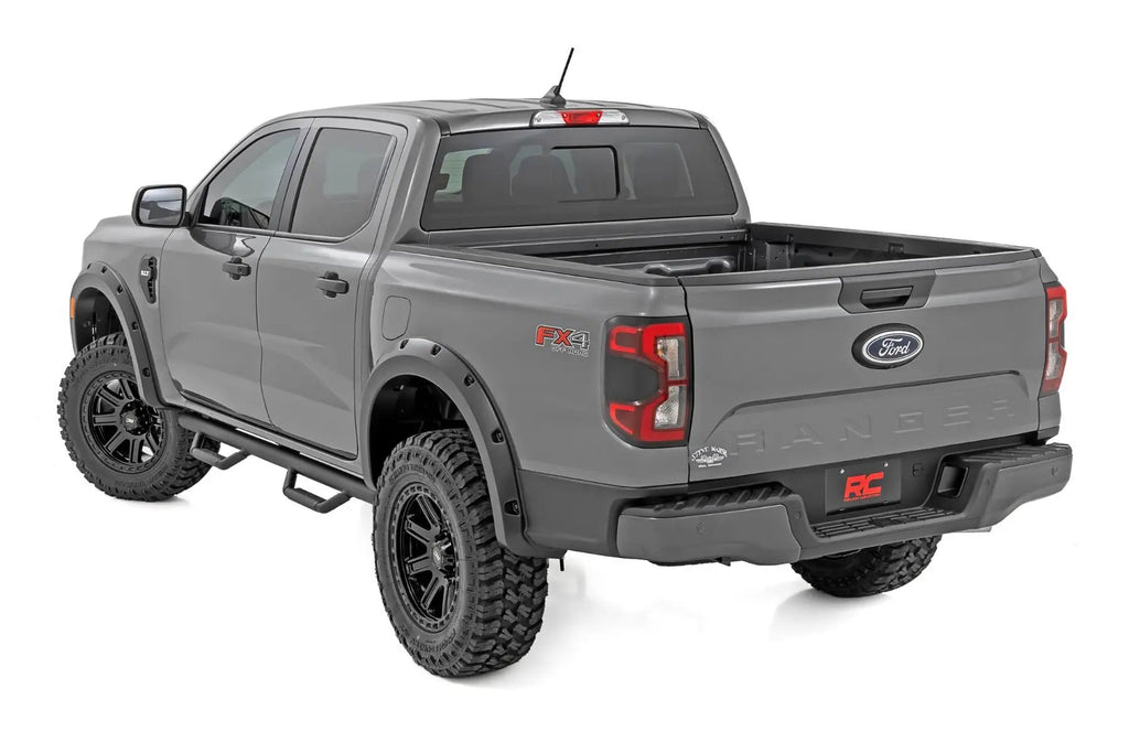 Pocket Fender Flares | G1 Absolute Black | Ford Ranger 2WD/4WD (2024-2026)