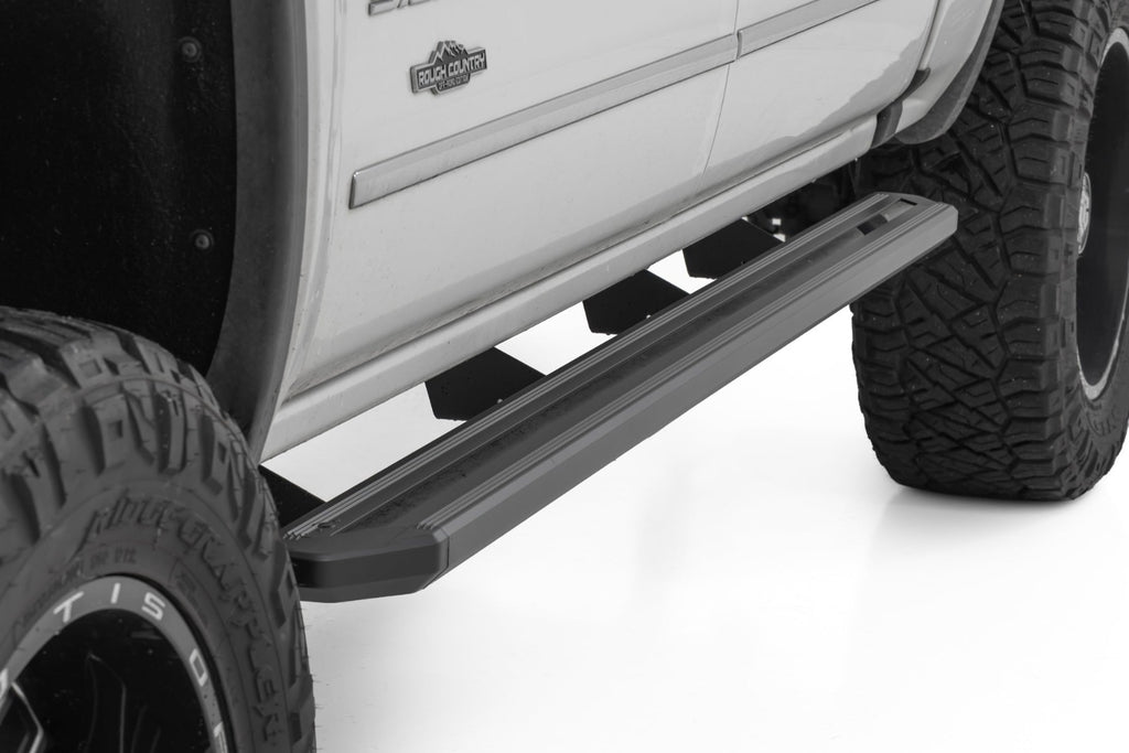 Multi-Color LED Running Boards | Crew Cab | Chevy/GMC 1500/2500HD/3500HD (07-19 & Classic) by Rough Country