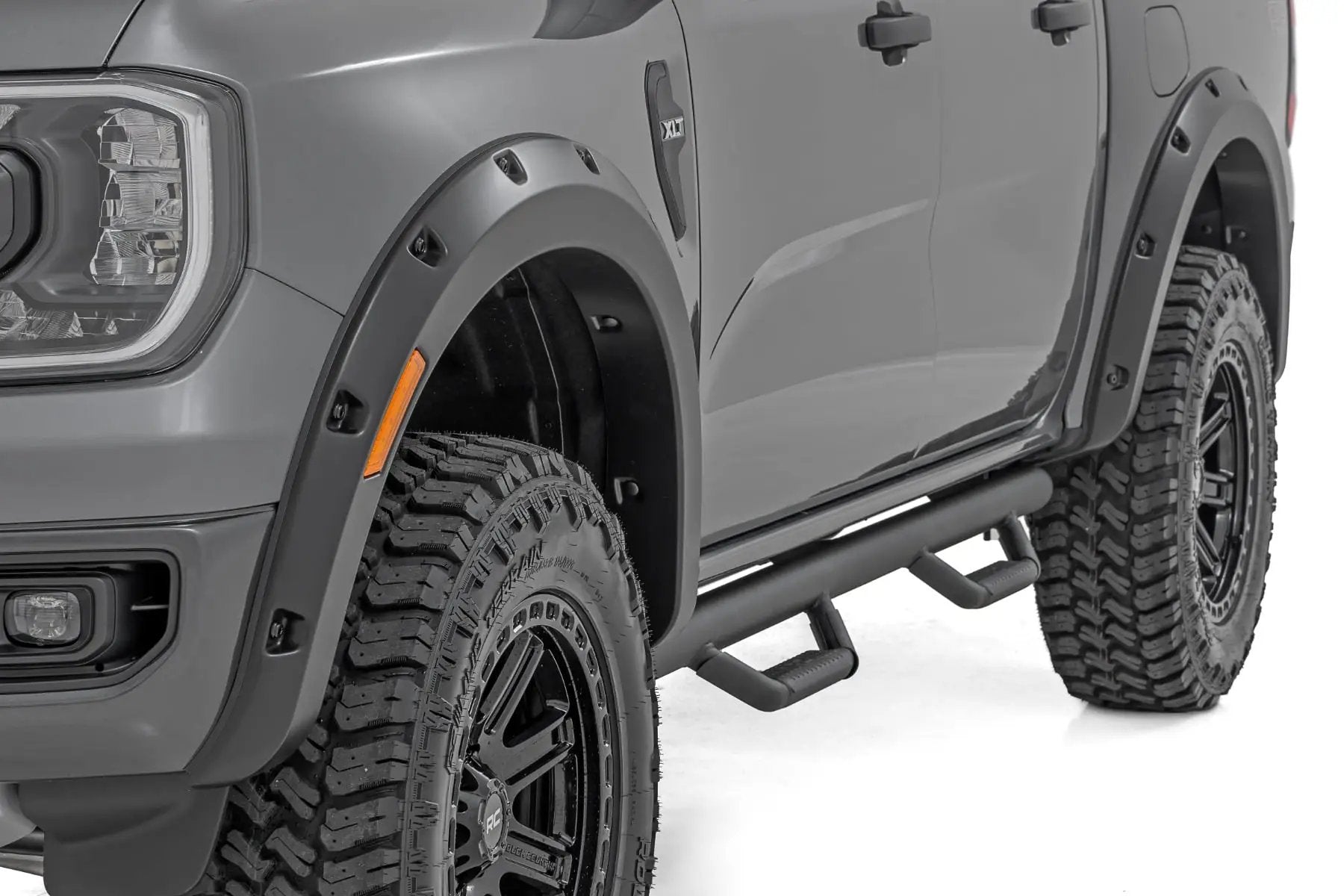 Pocket Fender Flares | G1 Absolute Black | Ford Ranger 2WD/4WD (2024-2026) by Rough Country
