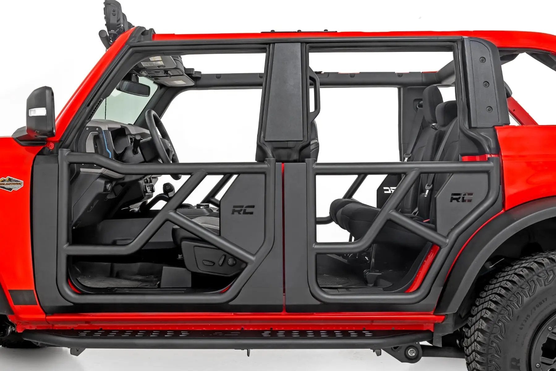 Tubular Doors | 4 Door | Ford Bronco 4WD (2021-2026) by Rough Country
