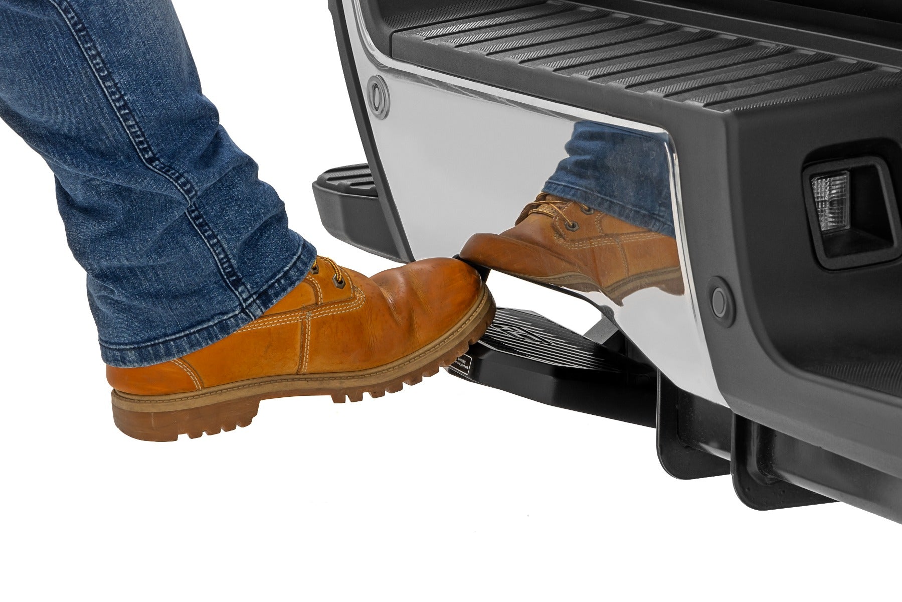 Retractable Bed Step | Manual Pull | Ford F-250/F-350 Super Duty (23-26) by Rough Country