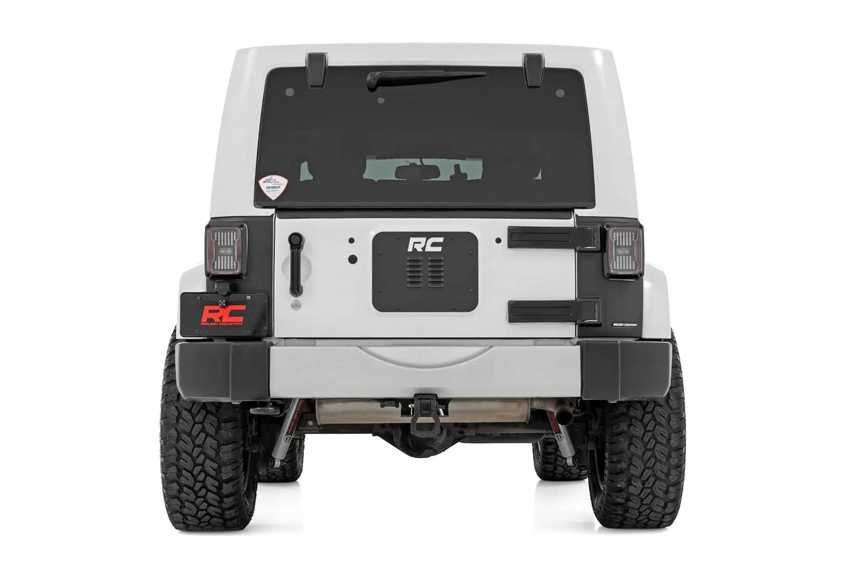 Trail Cladding | Rear Corners | Jeep Wrangler JK/Wrangler Unlimited (07-18) by Rough Country