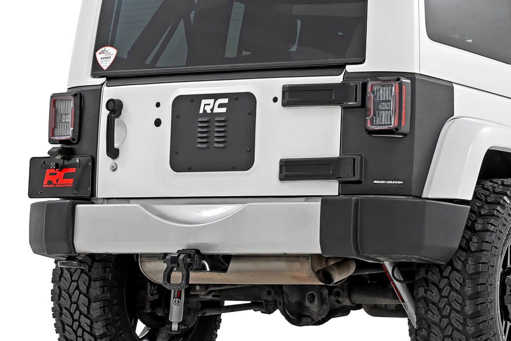 Trail Cladding | Rear Corners | Jeep Wrangler JK/Wrangler Unlimited (07-18) by Rough Country