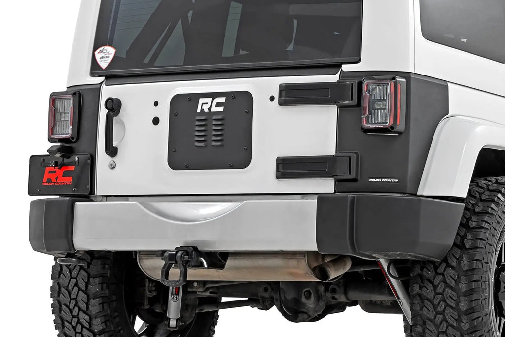 Trail Cladding | Rear Corners | Jeep Wrangler JK/Wrangler Unlimited (07-18) by Rough Country