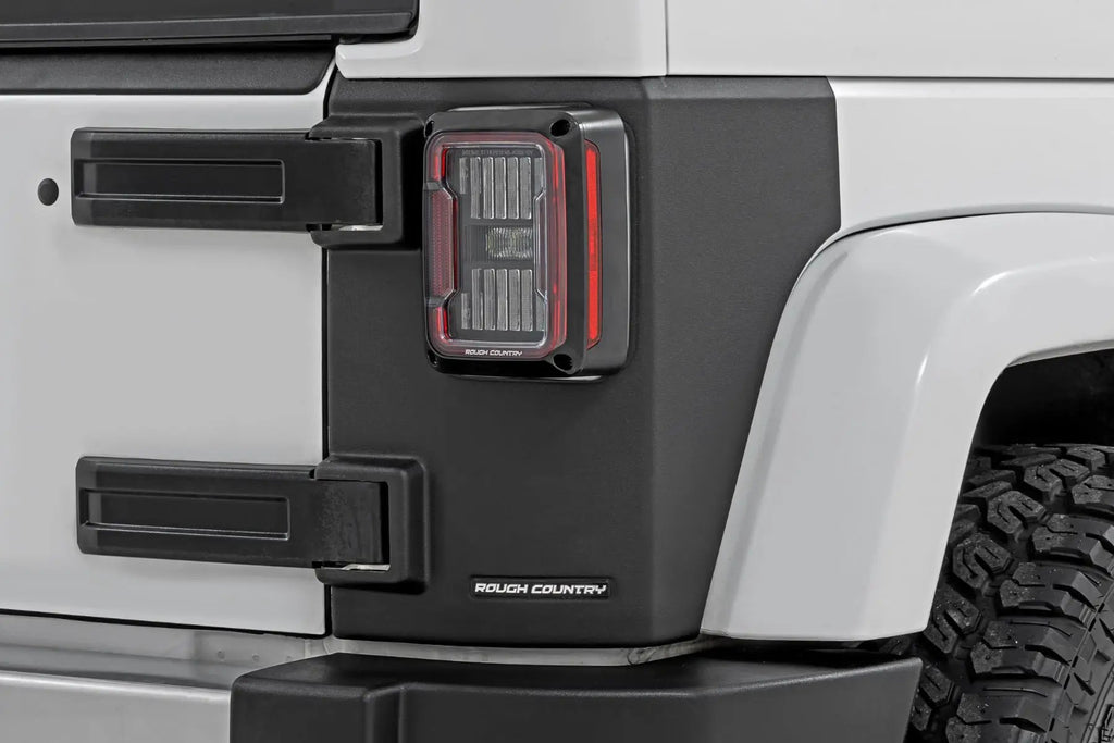 Trail Cladding | Rear Corners | Jeep Wrangler JK/Wrangler Unlimited (07-18) by Rough Country