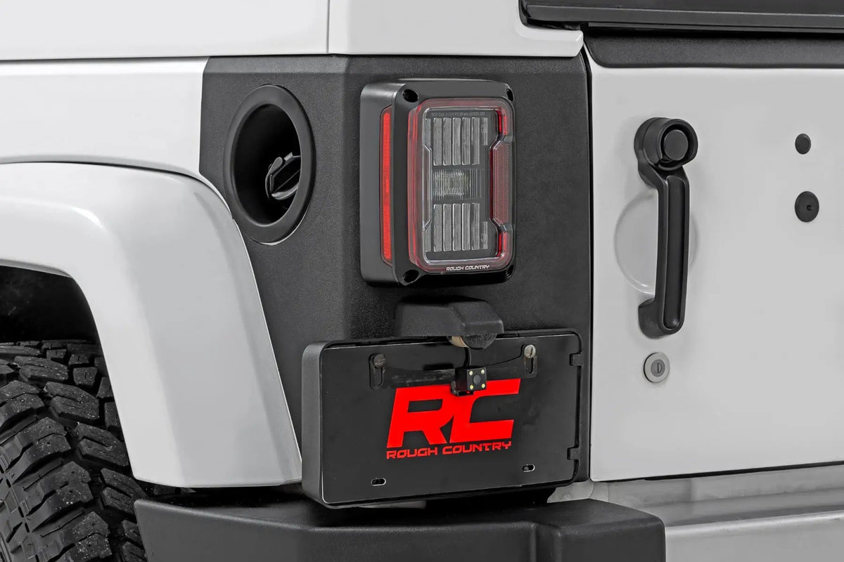 Trail Cladding | Rear Corners | Jeep Wrangler JK/Wrangler Unlimited (07-18) by Rough Country