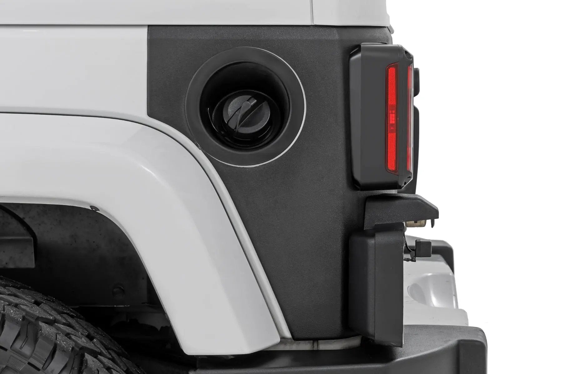 Trail Cladding | Rear Corners | Jeep Wrangler JK/Wrangler Unlimited (07-18) by Rough Country