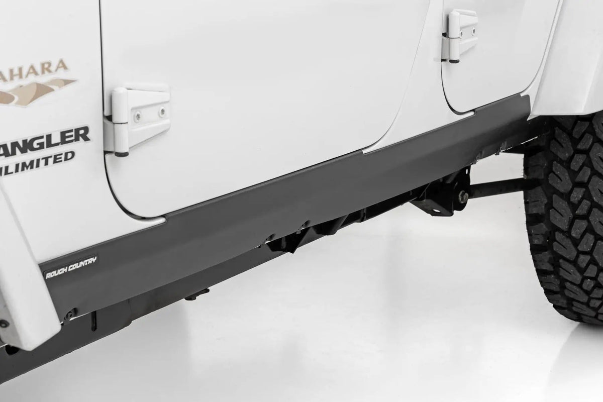 Trail Cladding | Rocker Sill Plates | Jeep Wrangler Unlimited 2WD/4WD (07-18) by Rough Country