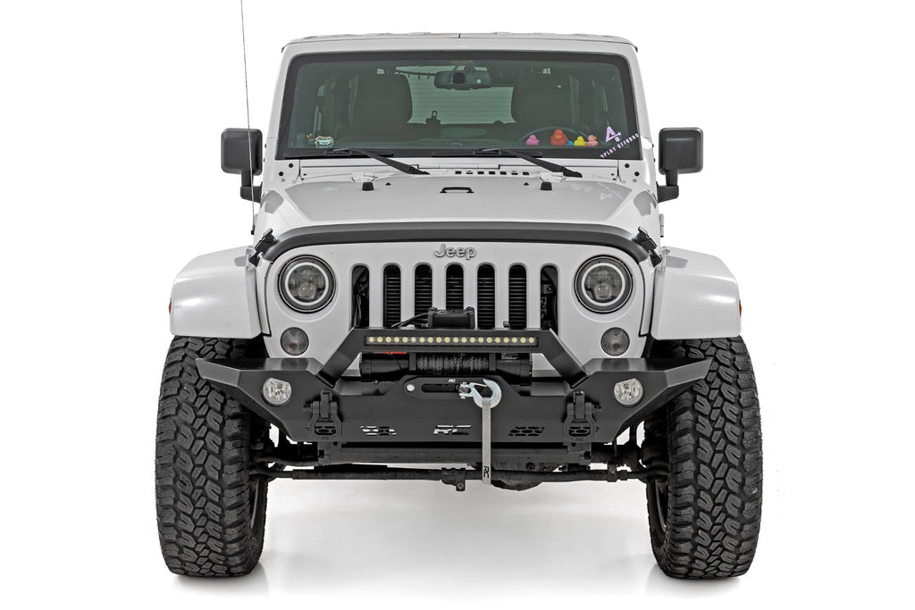 Hood Protector | Trail Cladding | Jeep Wrangler JK/Wrangler Unlimited (07-18) by Rough Country