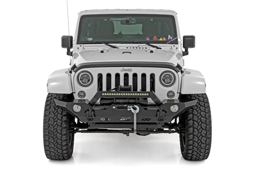 Hood Protector | Trail Cladding | Jeep Wrangler JK/Wrangler Unlimited (07-18) by Rough Country