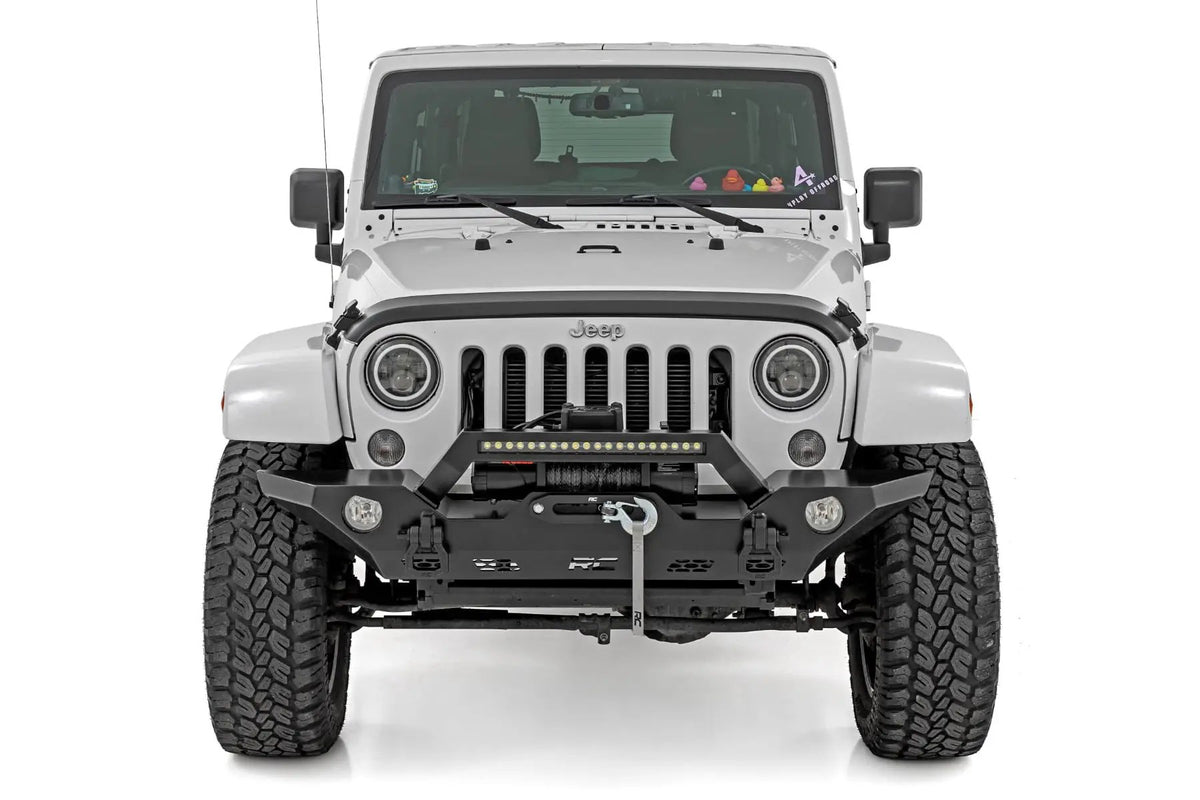 Hood Protector | Trail Cladding | Jeep Wrangler JK/Wrangler Unlimited (07-18) by Rough Country