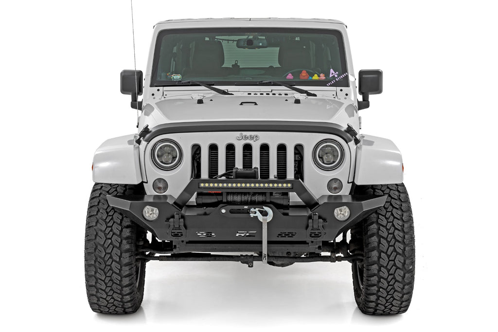 Hood Protector | Trail Cladding | Jeep Wrangler JK/Wrangler Unlimited (07-18) by Rough Country
