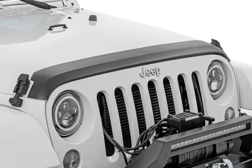 Hood Protector | Trail Cladding | Jeep Wrangler JK/Wrangler Unlimited (07-18) by Rough Country