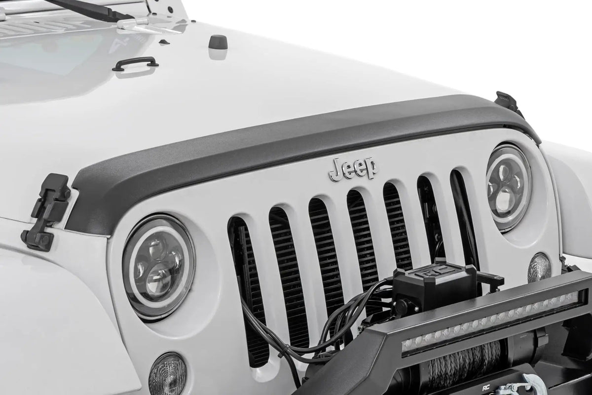 Hood Protector | Trail Cladding | Jeep Wrangler JK/Wrangler Unlimited (07-18) by Rough Country