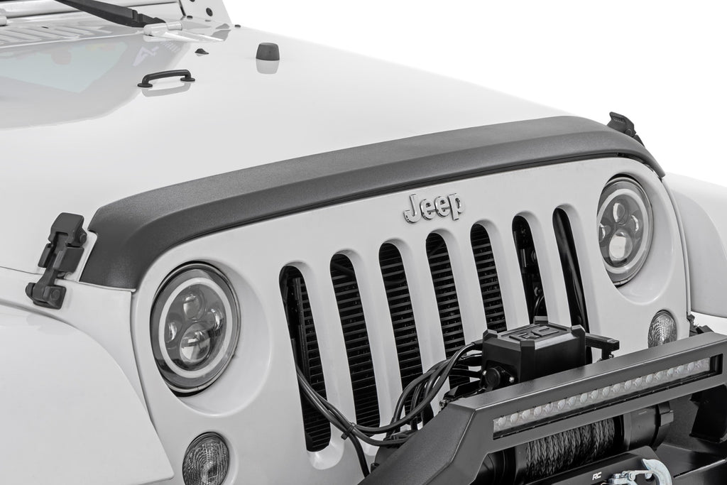 Hood Protector | Trail Cladding | Jeep Wrangler JK/Wrangler Unlimited (07-18) by Rough Country
