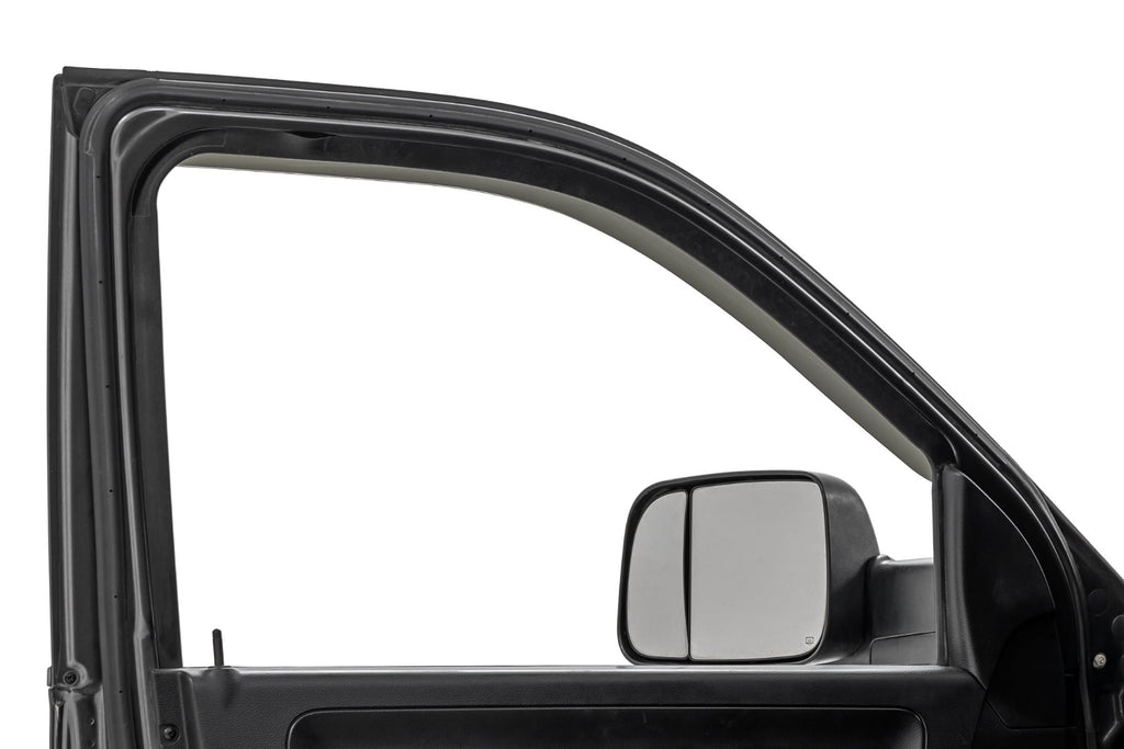 Side Window Deflectors | Tape On Rain Guard | Ram 1500 (09-18)/2500 (10-26) by Rough Country