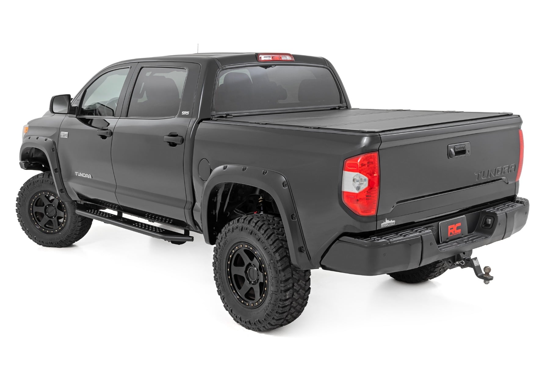 OV2 Running Boards | Side Step Bars | Crew Cab | Toyota Tundra 2WD/4WD (07-21) by Rough Country