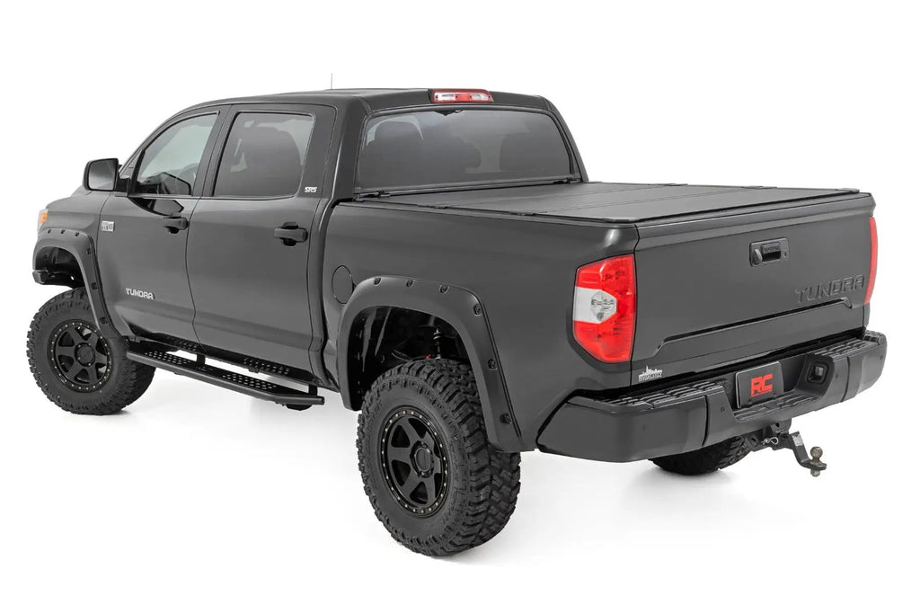 OV2 Running Boards | Side Step Bars | Crew Cab | Toyota Tundra 2WD/4WD (07-21) by Rough Country