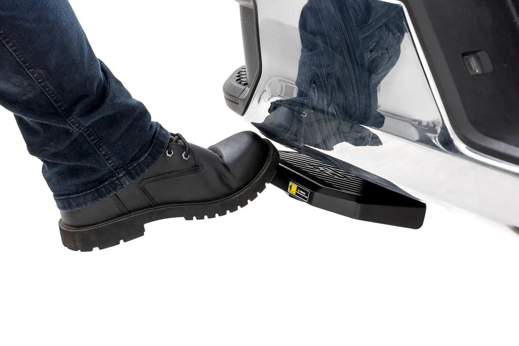 Retractable Bed Step | Manual Pull | Chevy/GMC 2500HD/3500HD (20-26) by Rough Country