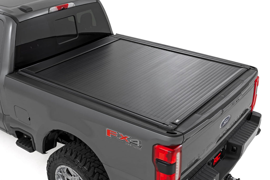 Powered Retractable Bed Cover | 6'10" Bed | Ford F-250/F-350 Super Duty (17-26) by Rough Country
