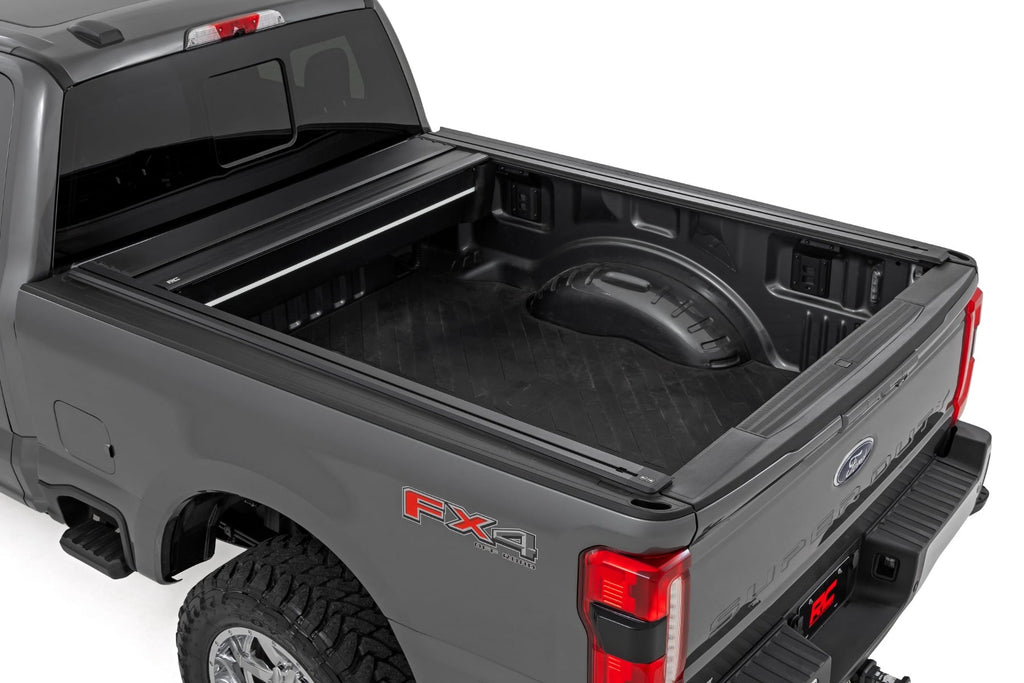 Powered Retractable Bed Cover | 6'10" Bed | Ford F-250/F-350 Super Duty (17-26) by Rough Country