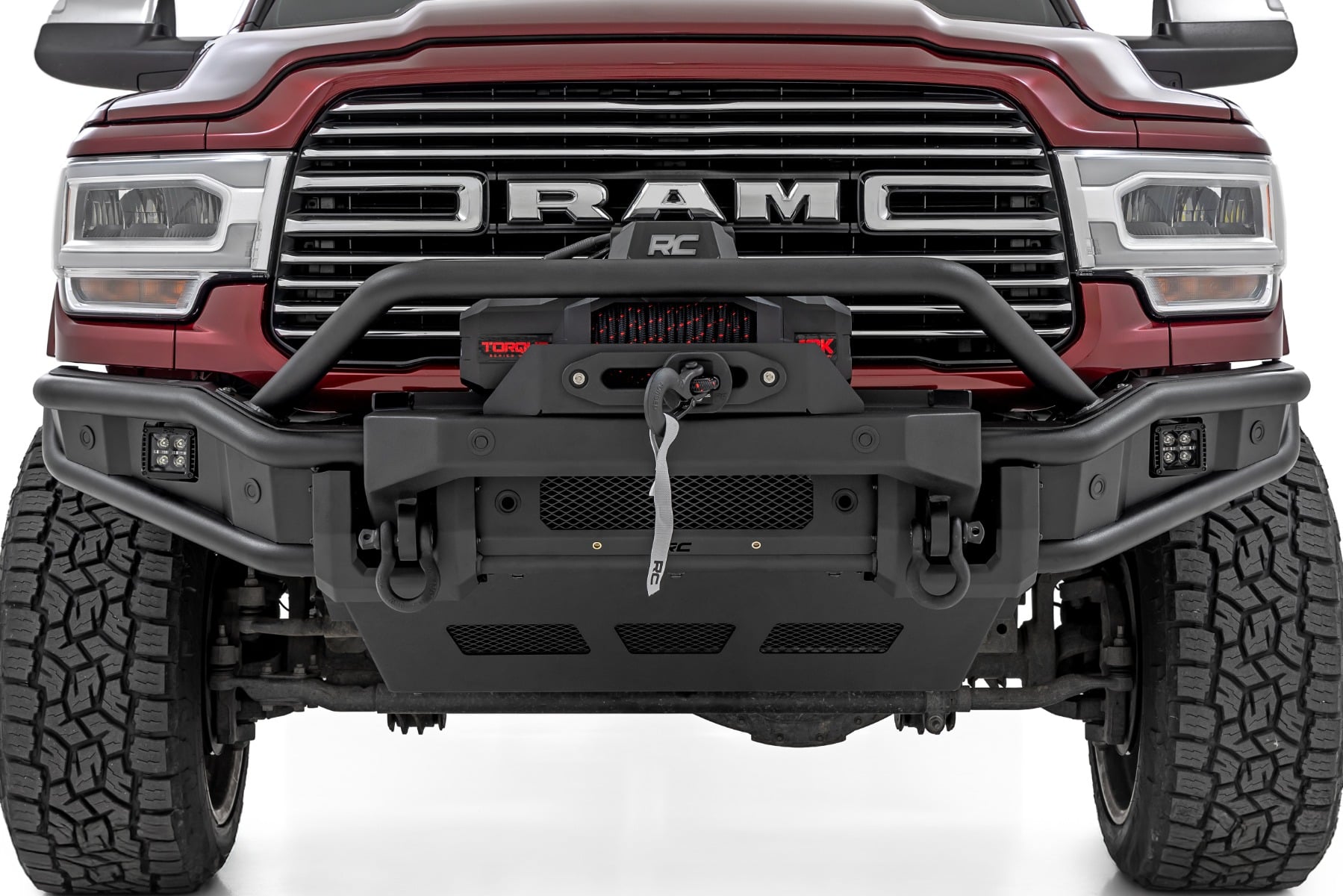 Front Bumper | Tubular |Winch Mount | Ram 2500/3500 2WD/4WD (2019-2026) by Rough Country