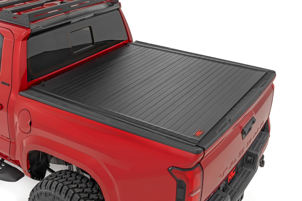 Hard Roll Up Bed Cover | 5' Bed | Toyota Tacoma 2WD/4WD (2024-2026) by Rough Country