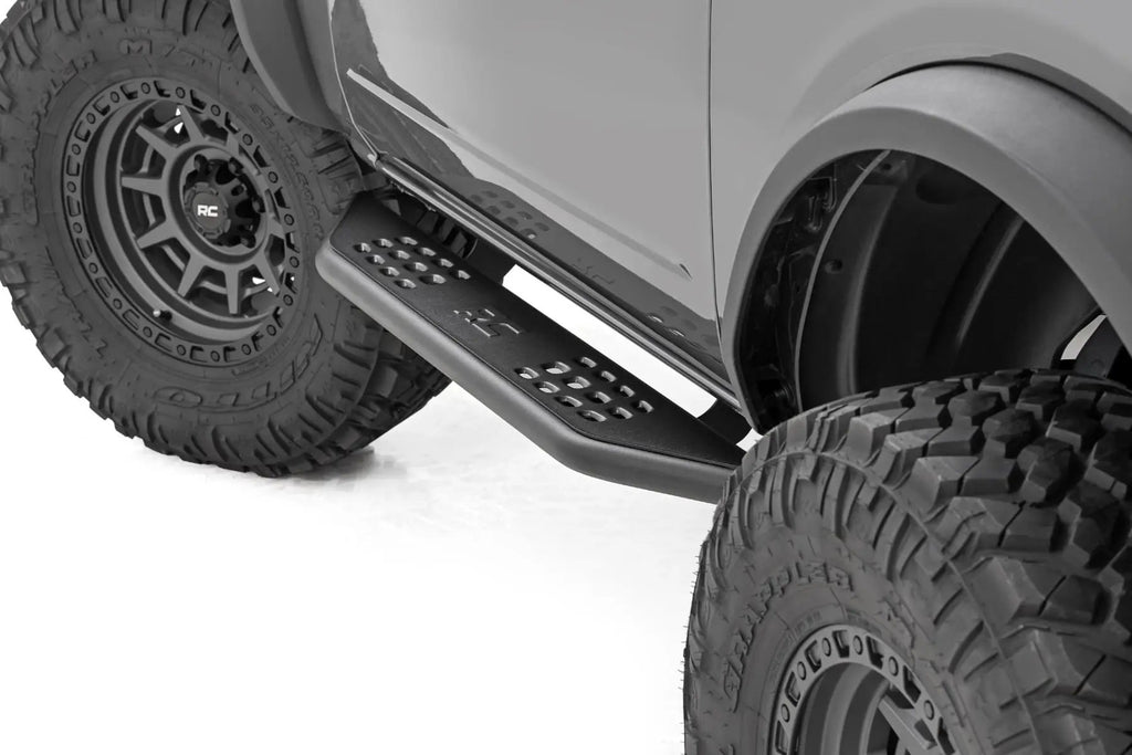 OV2 Running Boards | Side Step Bars | 2-Door | Ford Bronco (2 Door) (21-26) by Rough Country