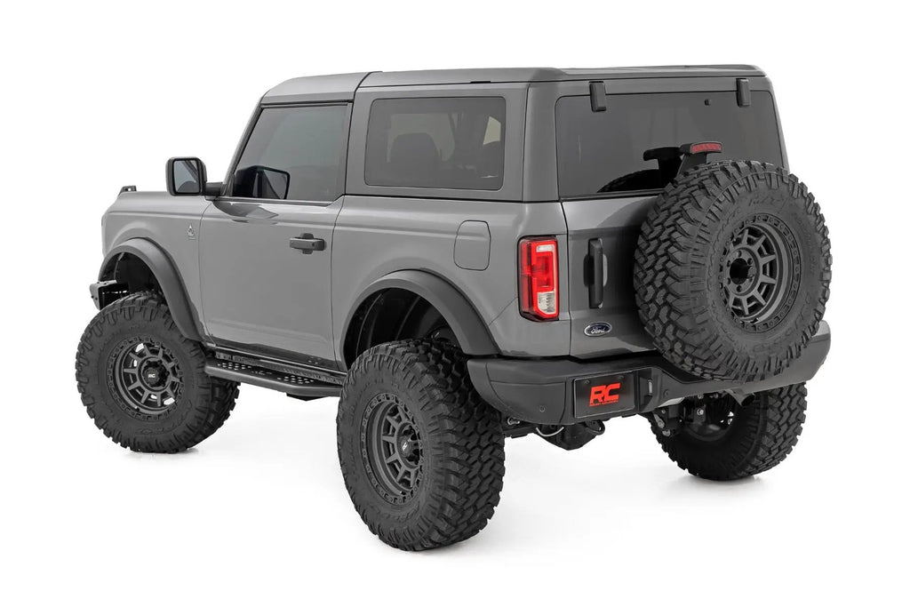 OV2 Running Boards | Side Step Bars | 2-Door | Ford Bronco (2 Door) (21-26) by Rough Country