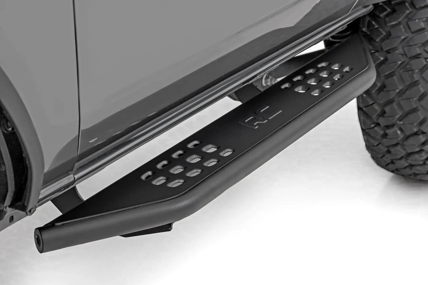 OV2 Running Boards | Side Step Bars | 2-Door | Ford Bronco (2 Door) (21-26) by Rough Country