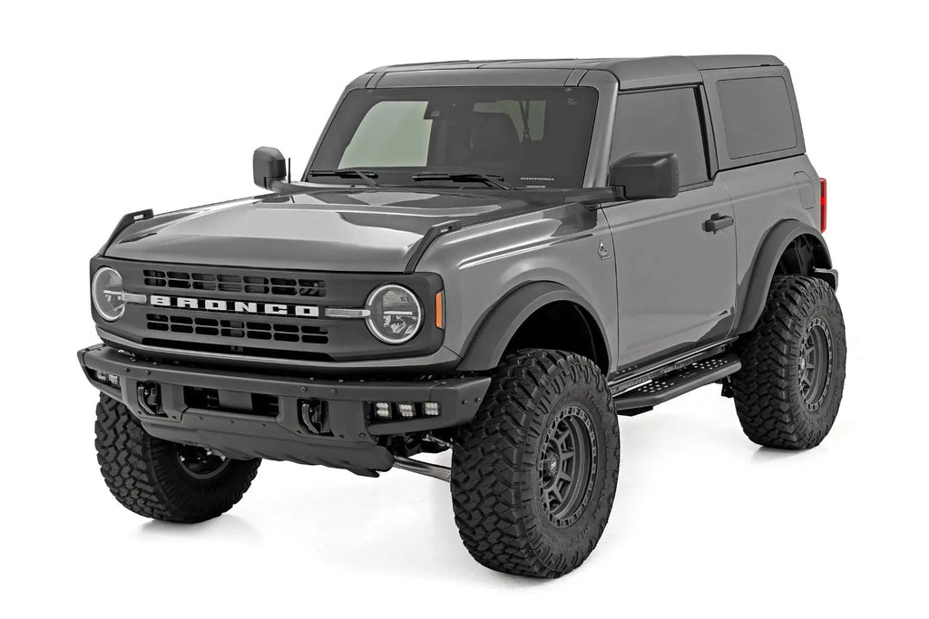 OV2 Running Boards | Side Step Bars | 2-Door | Ford Bronco (2 Door) (21-26) by Rough Country