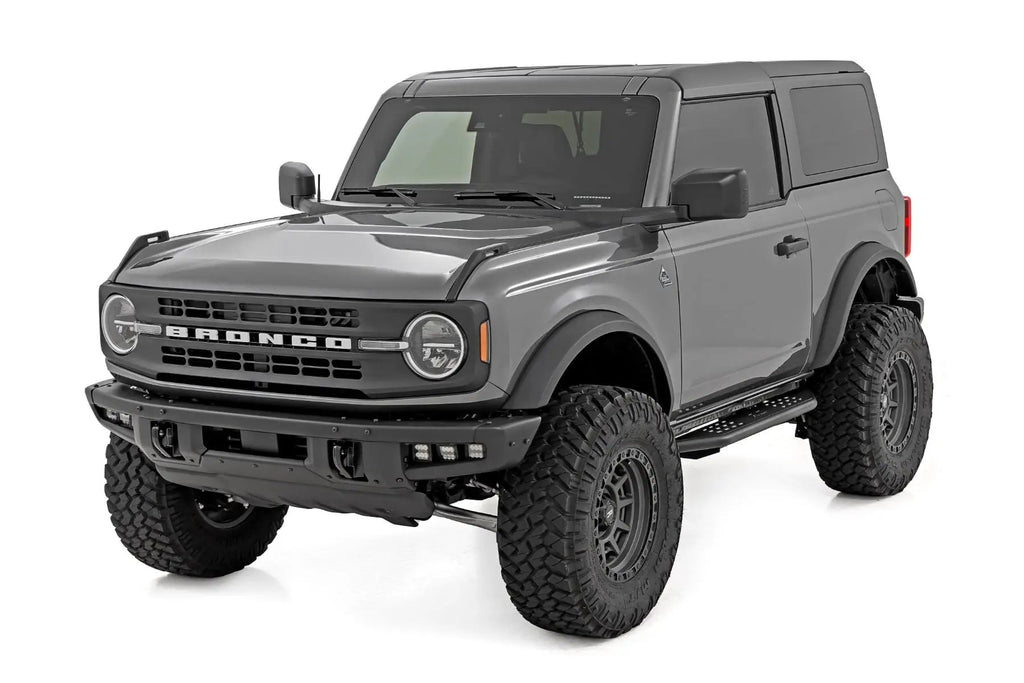 OV2 Running Boards | Side Step Bars | 2-Door | Ford Bronco (2 Door) (21-26) by Rough Country