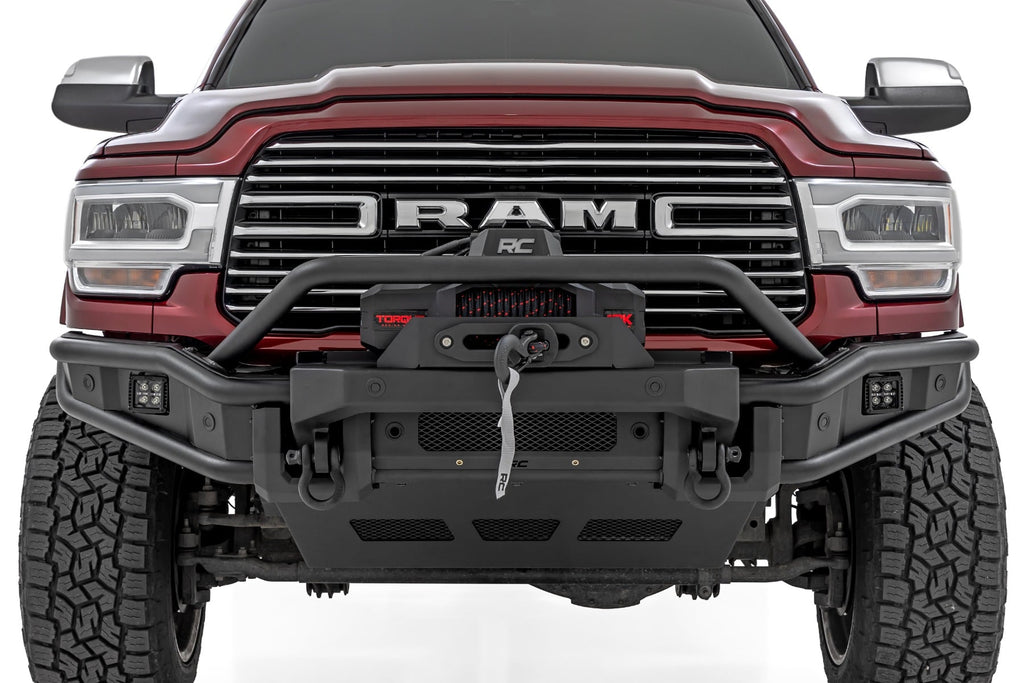 Front Bumper | Tubular |Winch Mount | Ram 2500/3500 2WD/4WD (2019-2026) by Rough Country