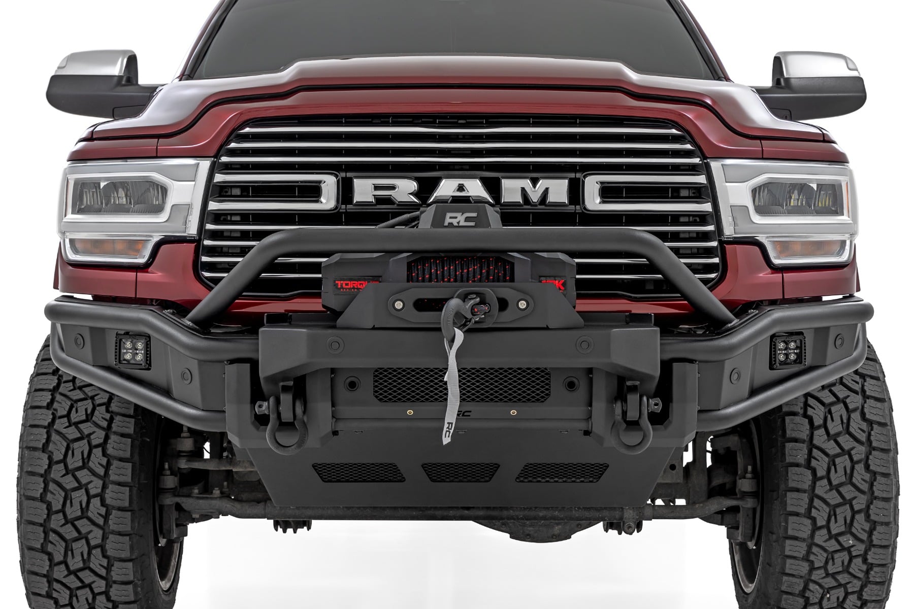Front Bumper | Tubular |Winch Mount | Ram 2500/3500 2WD/4WD (2019-2026) by Rough Country