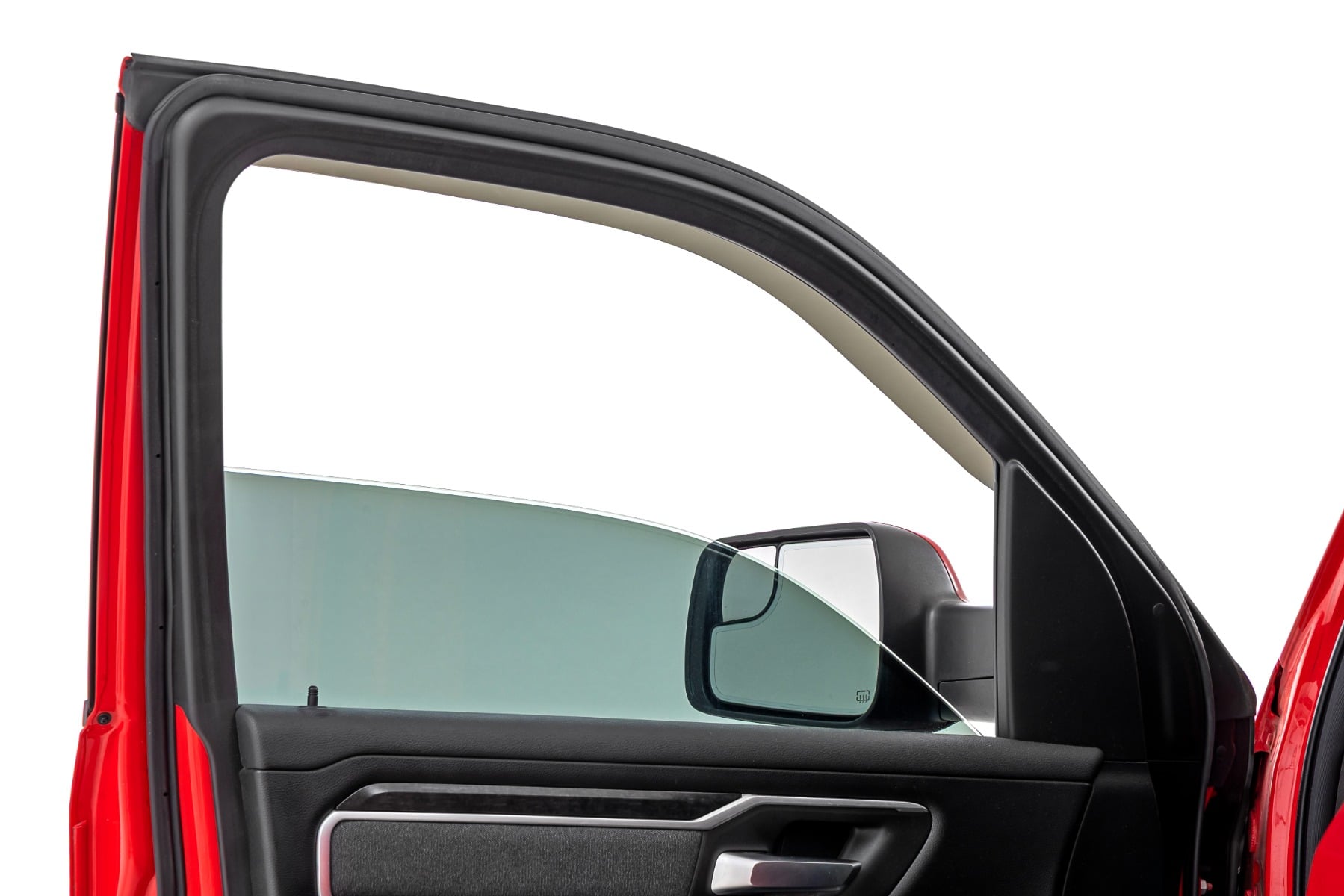 Side Window Deflectors | Tape On Rain Guard | Ram 1500 (19-26)/1500 TRX (21-24) by Rough Country
