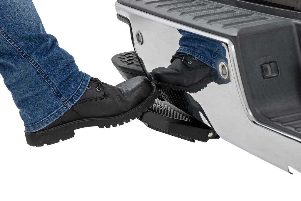 Retractable Bed Step | Manual Pull | Chevy/GMC 1500 (14-18 & Classic) by Rough Country