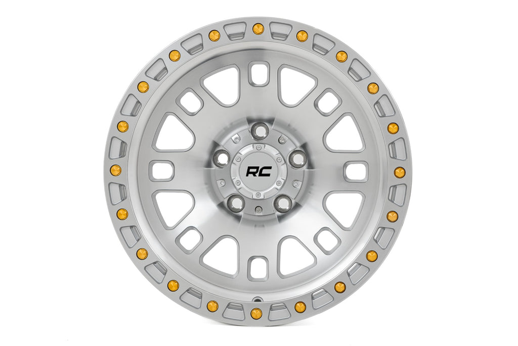 Rough Country 82 Series Wheel | One-Piece | Full Machined | 17x9 | 5x5 | -12mm by Rough Country
