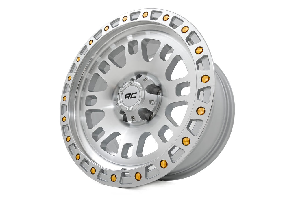 Rough Country 82 Series Wheel | One-Piece | Full Machined | 17x9 | 5x5 | -12mm by Rough Country