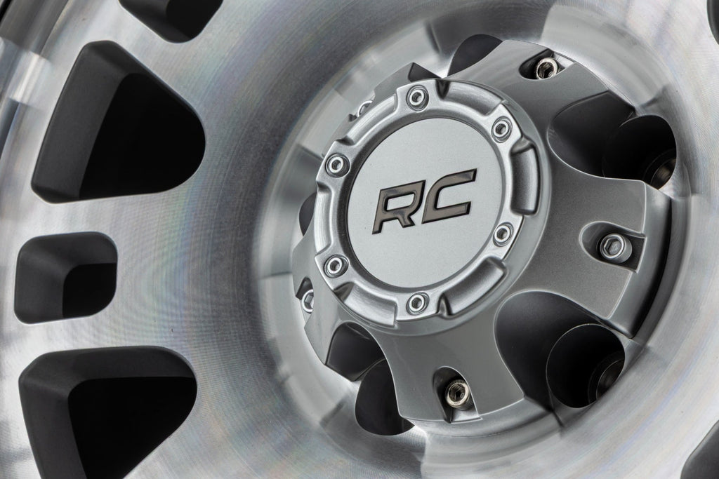 Rough Country 82 Series Wheel | One-Piece | Full Machined | 15x8 | 5x4.5 | -19mm by Rough Country