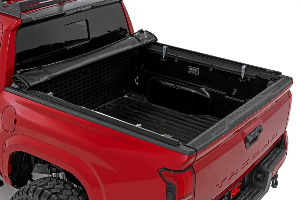 Soft Roll Up Bed Cover | 5' Bed | Toyota Tacoma 2WD/4WD (2024-2026) by Rough Country